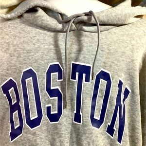 XL fleece hoodie sweatshirt Boston logo super soft excellent condition